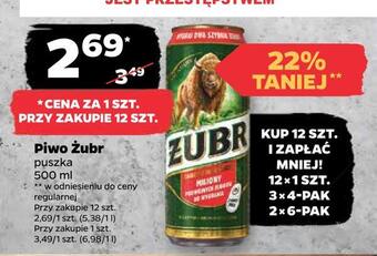 Netto Piwo żubr oferta