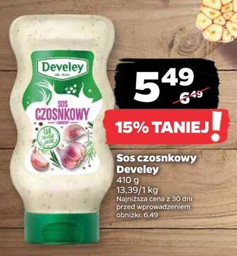 Netto Sos czosnkowy develey oferta