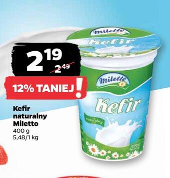 Netto Kefir naturalny miletto oferta