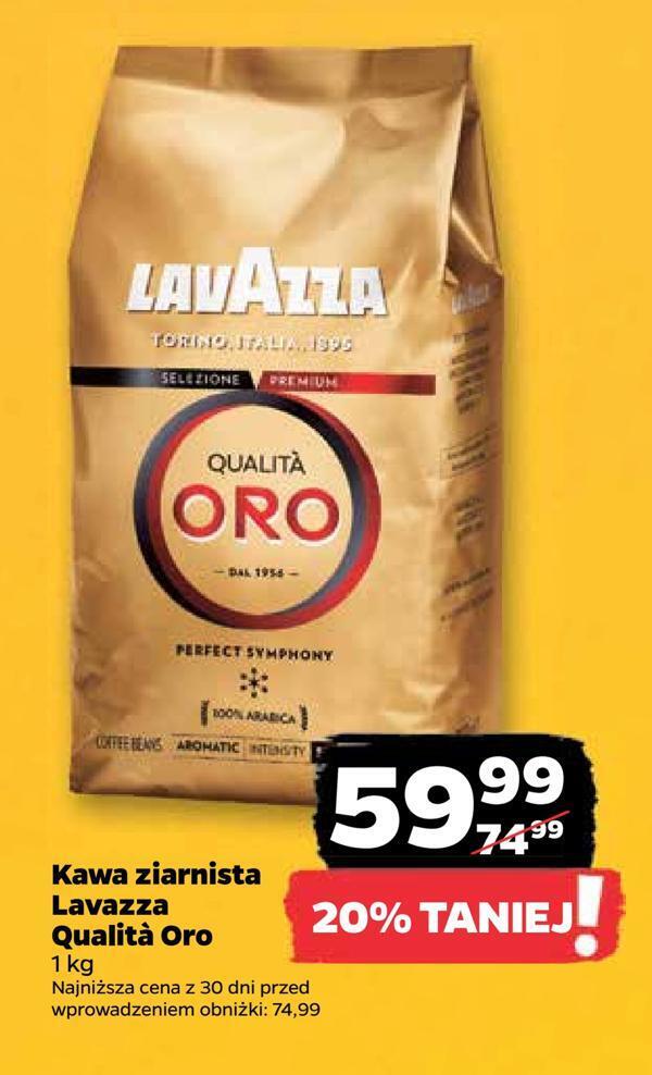 Netto Kawa ziarnista lavazza qualità oro oferta