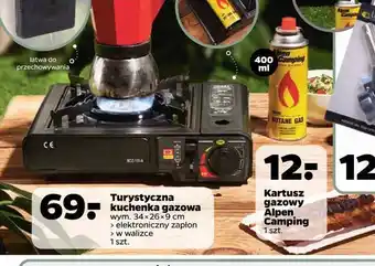 Netto Kartusz gazowy alpen camping oferta