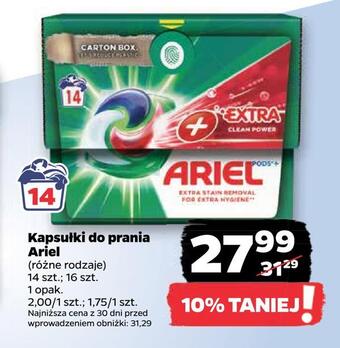 Netto Kapsułki do prania ariel oferta
