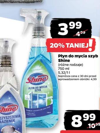 Netto Płyn do mycia szyb shine oferta