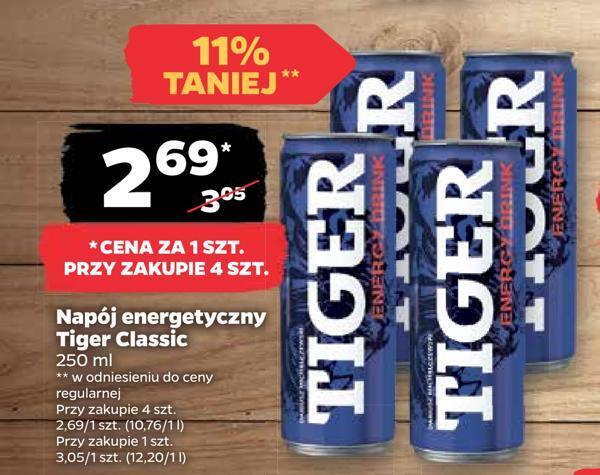 Netto Napój energetyczny tiger classic oferta