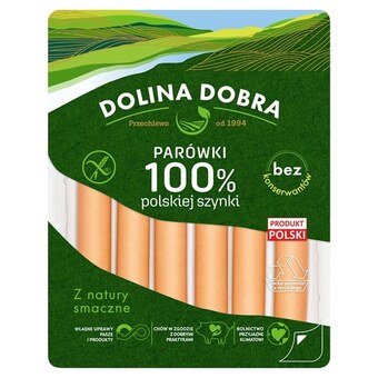 Dolina dobra parówki 100 % polskiej szynki 200 g