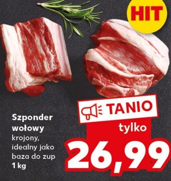 Kaufland Szponder wołowy oferta