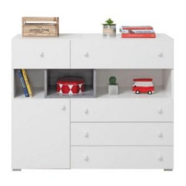Abra Komoda sigma si12 biały lux/beton oferta