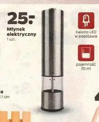 Netto Młynek elektryczny 1sztuka oferta