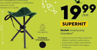 Biedronka Stołek turystyczny Utendørs oferta