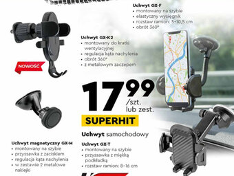 Biedronka Uchwyt samochodowy oferta
