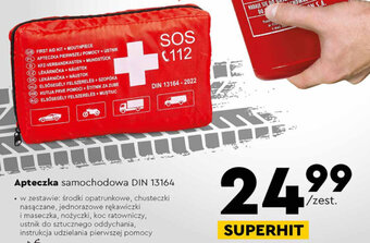 Apteczka samochodowa DIN 13164
