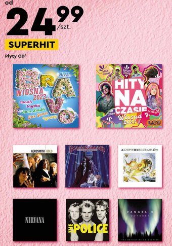 Biedronka Płyty CD oferta