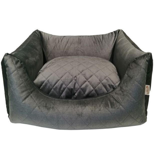 Kakadu Wiko memory fancy pikowana sofa dla psa - grafitowa oferta