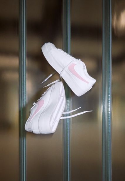 Zalando Blazer platform - sneakersy niskie - pink glaze/summit white/black/team orange/white oferta