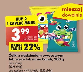 Biedronka Żelki misie candi (biedronka) oferta
