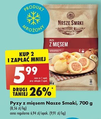 Biedronka Pierogi z mięsem nasze smaki oferta