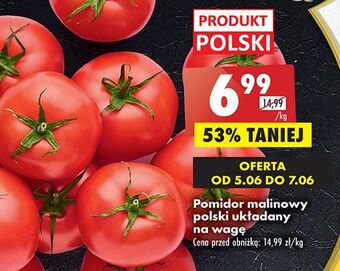 Biedronka Pomidory malinowe oferta