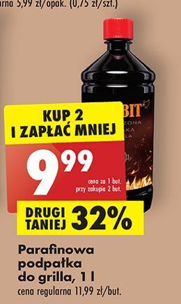 Biedronka Podpałka do grilla w płynie flambit oferta