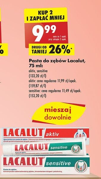 Pasta do zębów lacalut aktiv