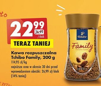 Biedronka Kawa tchibo family classic oferta