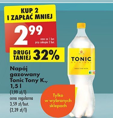 Biedronka Tonic tony k oferta