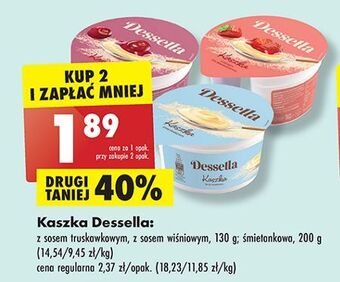 Biedronka Kaszka z sosem malinowymn dessella oferta
