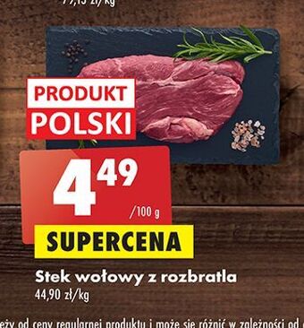 Biedronka Stek wołowy z rozbratla oferta