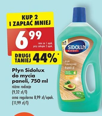 Biedronka Płyn do mycia paneli z olejkiem awokado sidolux expert oferta