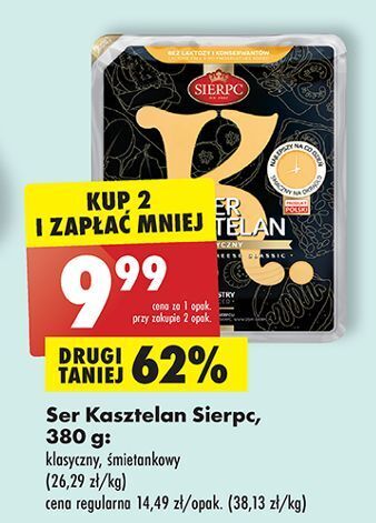Biedronka Ser kasztelan klasyczny sierpc oferta
