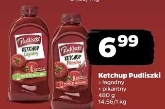 Netto Ketchup pikantny pudliszki oferta