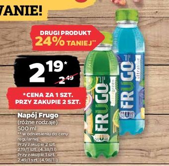 Netto Napój zielony frugo oferta