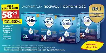 Biedronka Mleko 2 bebilon advance oferta