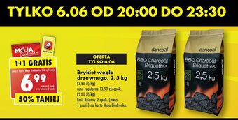Biedronka Brykiet dancoal oferta