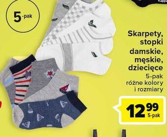 Carrefour Stopki męskie oferta