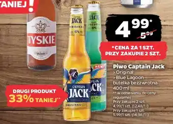 Netto Piwo captain jack blue lagoon oferta