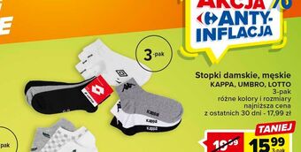 Carrefour Stopki damskie lotto oferta