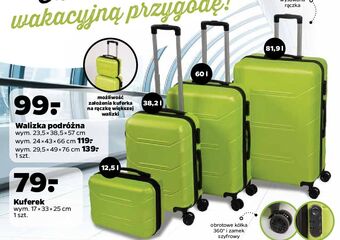 Netto Walizka 23.5 x 38.5 57 cm 38.2 l oferta