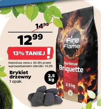 Netto Brykiet drzewny fire & flame oferta