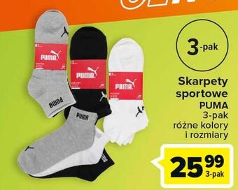 Carrefour Skarpety sportowe puma oferta