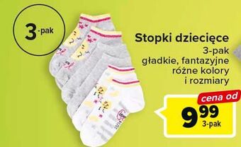 Carrefour Stopki dziecięce oferta