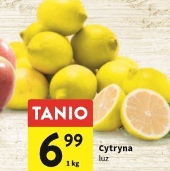 Intermarche Cytryna luz 1kg oferta