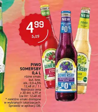 Duży Ben Somersby Piwo 0,4l oferta