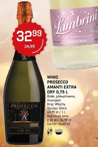 Duży Ben Proseco Wioo Amanti extra dry 0,75l oferta