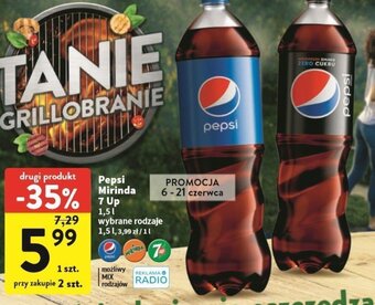 Intermarche Pepsi Mirinda 7 Up 1,5l oferta