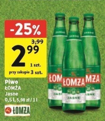 Intermarche Piwo ŁOMŻA 0,5l oferta
