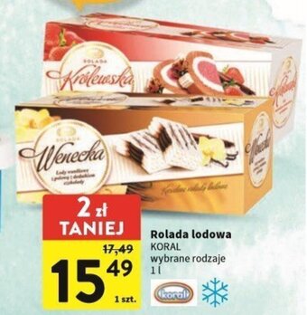 Intermarche Rolada lodowa KORAL 1l oferta