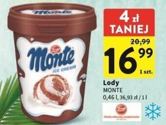 Intermarche Lody MONTE 0,46 l oferta