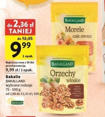 Intermarche Bakalie BAKALLAND 75-500g oferta