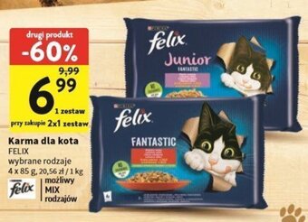 Karma dla kota FELIX 4x85g