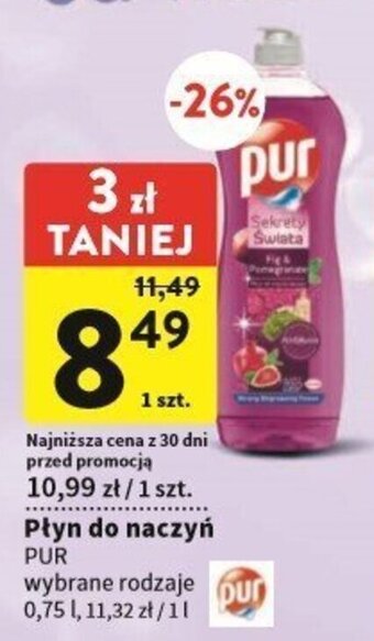 Intermarche Płyn do naczyń PUR 0,75l oferta
